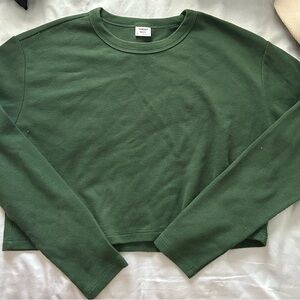 Aritzia waffle knit top